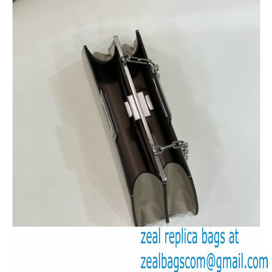 Fendi leather Peekaboo Cut Medium bag Beige 2023 - Click Image to Close