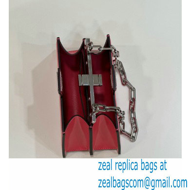 Fendi leather Peekaboo Cut Petite bag Pink 2023 - Click Image to Close