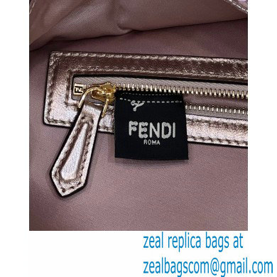 Fendi sequin and leather Iconic Baguette 1997 medium bag Pink 2023