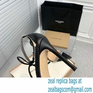 Gianvito Rossi Heel 10.5cm MONTECARLO Sandals Black with crystals 2023