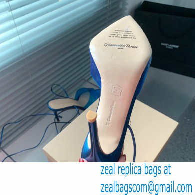 Gianvito Rossi Heel 8cm/10.5cm SKYE Sandals Blue 2023