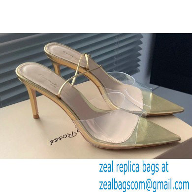 Gianvito Rossi Heel 8cm/10.5cm SKYE Sandals Gold 2023