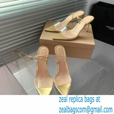 Gianvito Rossi Heel 8cm/10.5cm SKYE Sandals Gold 2023