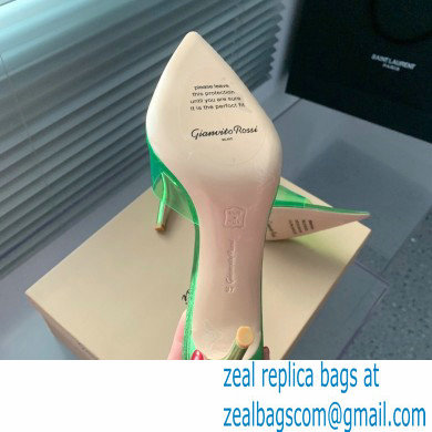 Gianvito Rossi Heel 8cm/10.5cm SKYE Sandals Green 2023