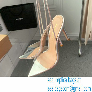 Gianvito Rossi Heel 8cm/10.5cm SKYE Sandals Silver 2023