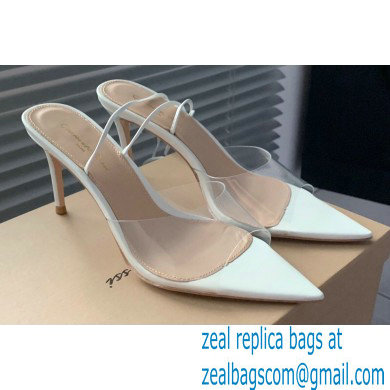 Gianvito Rossi Heel 8cm/10.5cm SKYE Sandals White 2023