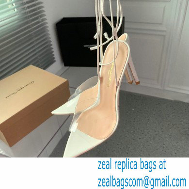 Gianvito Rossi Heel 8cm/10.5cm SKYE Sandals White 2023