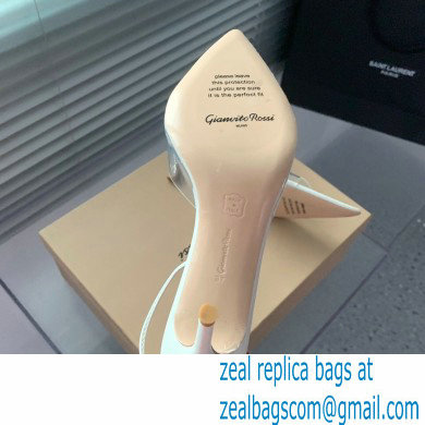 Gianvito Rossi Heel 8cm/10.5cm SKYE Sandals White 2023