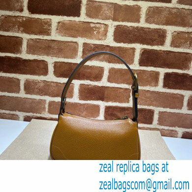 Gucci Aphrodite shoulder bag with Double G 739076 leather Brown