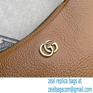 Gucci Aphrodite shoulder bag with Double G 739076 leather Brown