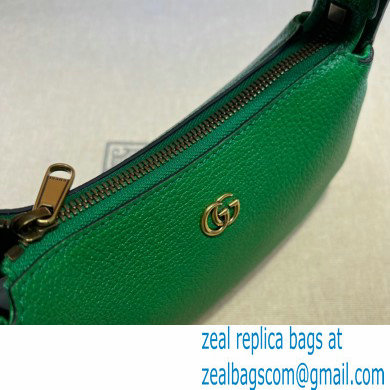 Gucci Aphrodite shoulder bag with Double G 739076 leather Green