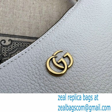 Gucci Aphrodite shoulder bag with Double G 739076 leather White