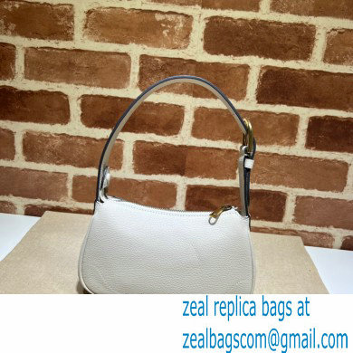 Gucci Aphrodite shoulder bag with Double G 739076 leather White