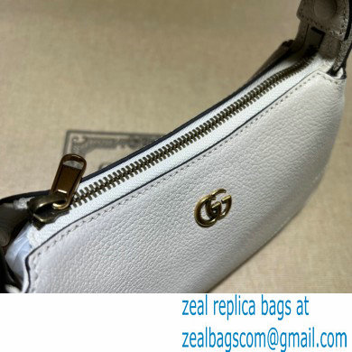 Gucci Aphrodite shoulder bag with Double G 739076 leather White