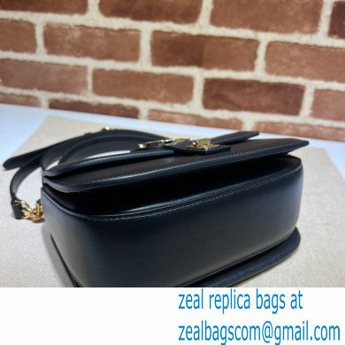 Gucci Blondie top-handle bag 735101 in Leather Black 2023