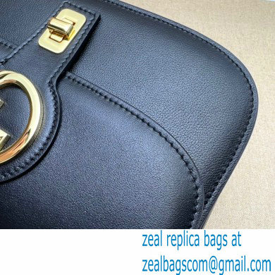 Gucci Blondie top-handle bag 735101 in Leather Black 2023
