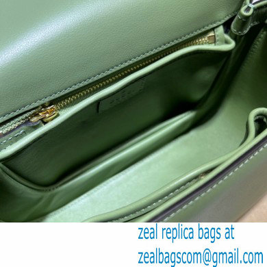 Gucci Blondie top-handle bag 735101 in Leather Light Green 2023