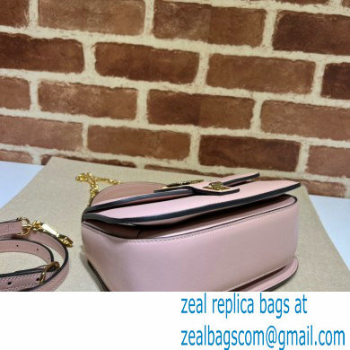 Gucci Blondie top-handle bag 735101 in Leather Light Pink 2023