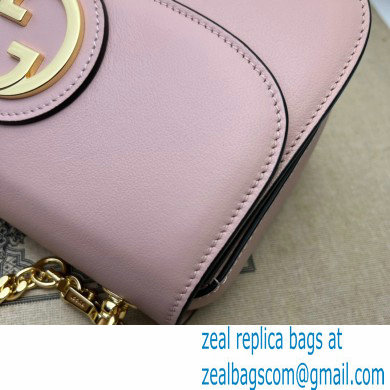 Gucci Blondie top-handle bag 735101 in Leather Light Pink 2023