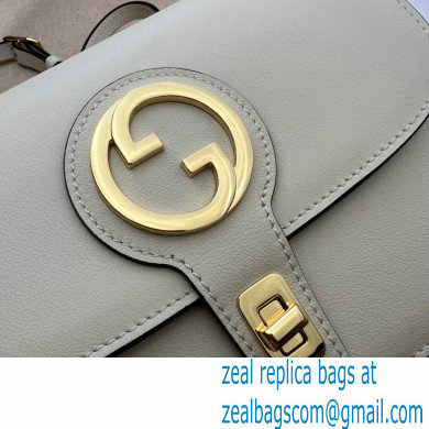 Gucci Blondie top-handle bag 735101 in Leather White 2023