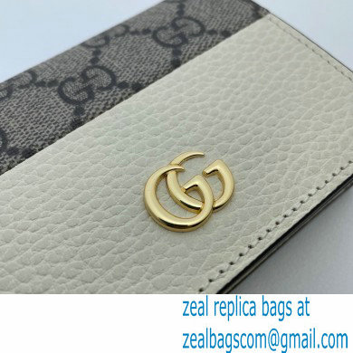 Gucci GG Marmont card case wallet 658610 White 2023 - Click Image to Close