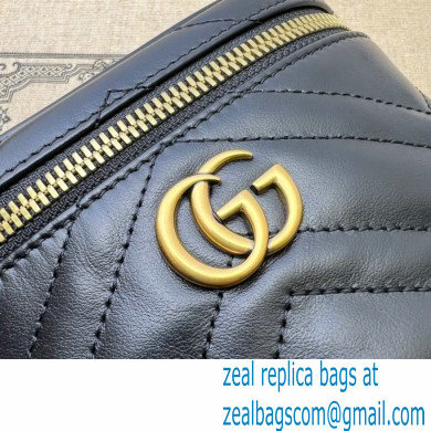 Gucci GG Marmont mini shoulder bag 699515 Black 2023