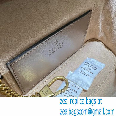 Gucci GG Marmont mini shoulder bag 699515 Nude 2023