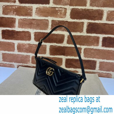 Gucci GG Marmont shoulder bag 739166 Black/Gold 2023