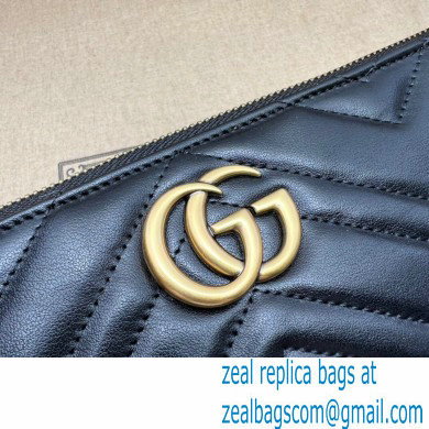 Gucci GG Marmont shoulder bag 739166 Black/Gold 2023