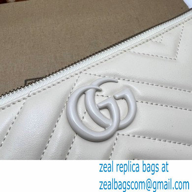 Gucci GG Marmont shoulder bag 739166 White 2023