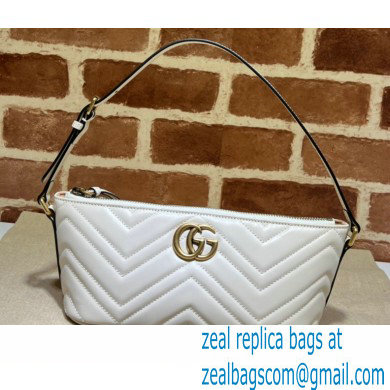 Gucci GG Marmont shoulder bag 739166 White/Gold 2023