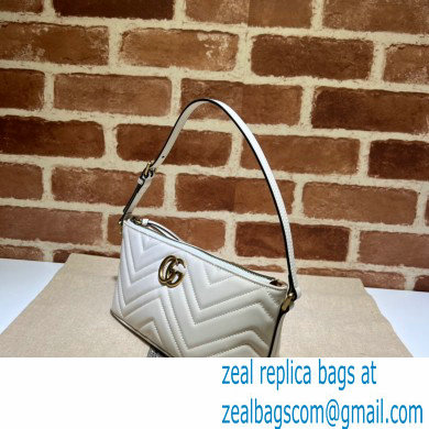 Gucci GG Marmont shoulder bag 739166 White/Gold 2023