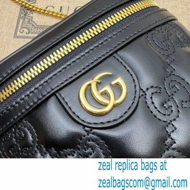 Gucci GG Matelasse top handle mini bag 723770 Black 2023