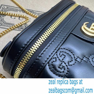 Gucci GG Matelasse top handle mini bag 723770 Black 2023