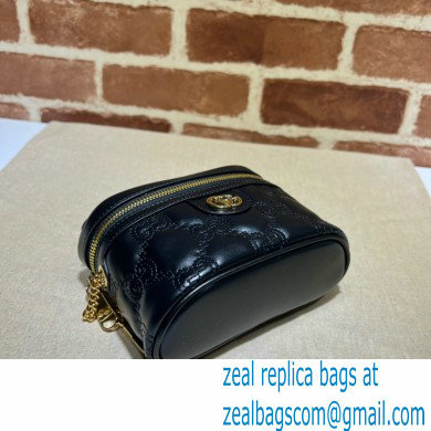 Gucci GG Matelasse top handle mini bag 723770 Black 2023