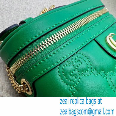 Gucci GG Matelasse top handle mini bag 723770 Green 2023