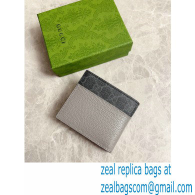 Gucci Wallet with cut-out Interlocking G 701420 Gray 2023