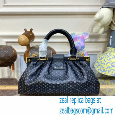 LOUIS VUITTON Monogram Clutch in supple calfskin BLACK M22326 2023 - Click Image to Close