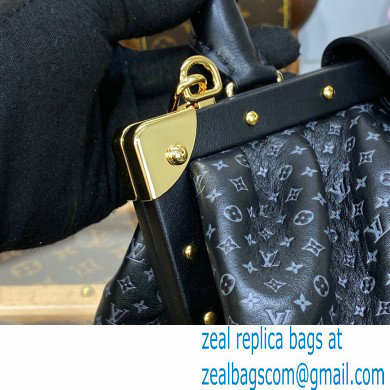 LOUIS VUITTON Monogram Clutch in supple calfskin BLACK M22326 2023