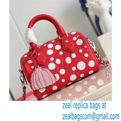 LV x YK RED DOT Speedy Bandouliere 20 BAG M46411 2023