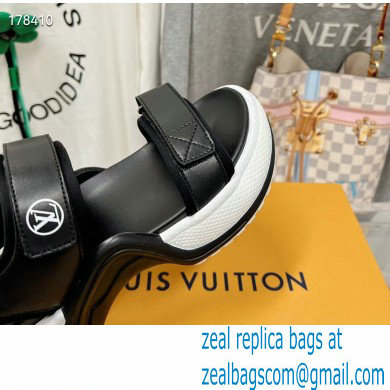 Louis Vuitton LV Archlight Flat Sandals black 2023