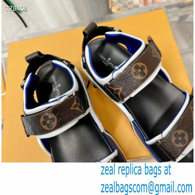 Louis Vuitton LV Archlight Flat Sandals monogram/blue 2023 - Click Image to Close