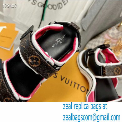 Louis Vuitton LV Archlight Flat Sandals monogram/pink 2023 - Click Image to Close