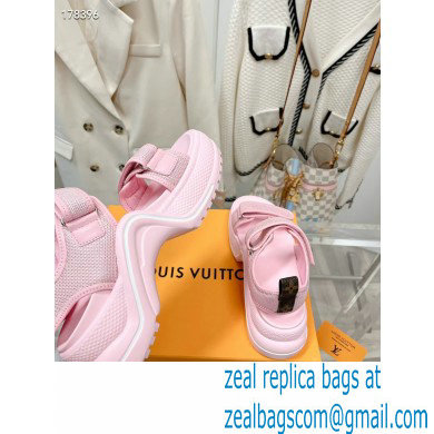 Louis Vuitton LV Archlight Flat Sandals pink 2023 - Click Image to Close