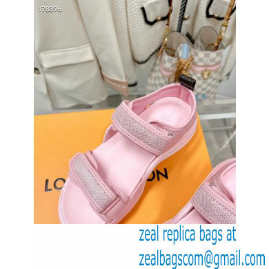 Louis Vuitton LV Archlight Flat Sandals pink 2023