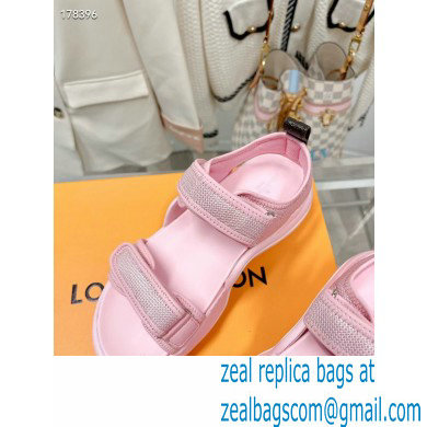 Louis Vuitton LV Archlight Flat Sandals pink 2023 - Click Image to Close