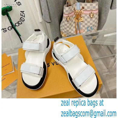 Louis Vuitton LV Archlight Flat Sandals white 2023