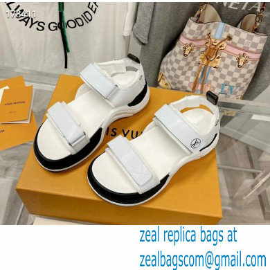 Louis Vuitton LV Archlight Flat Sandals white 2023