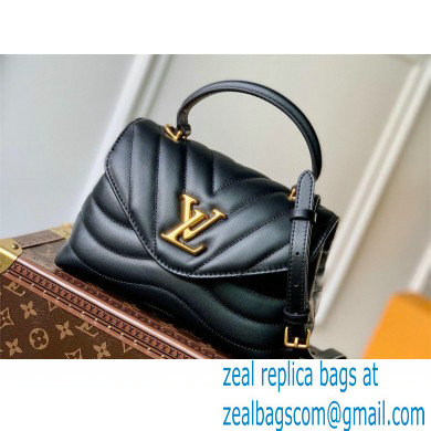 Louis Vuitton New Wave Hold Me Top Handle Bag in Leather M21720 black 2023