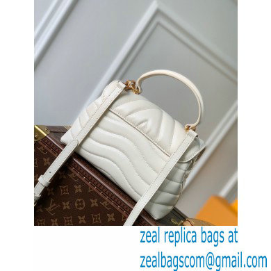 Louis Vuitton New Wave Hold Me Top Handle Bag in Leather M21797 White 2023 - Click Image to Close